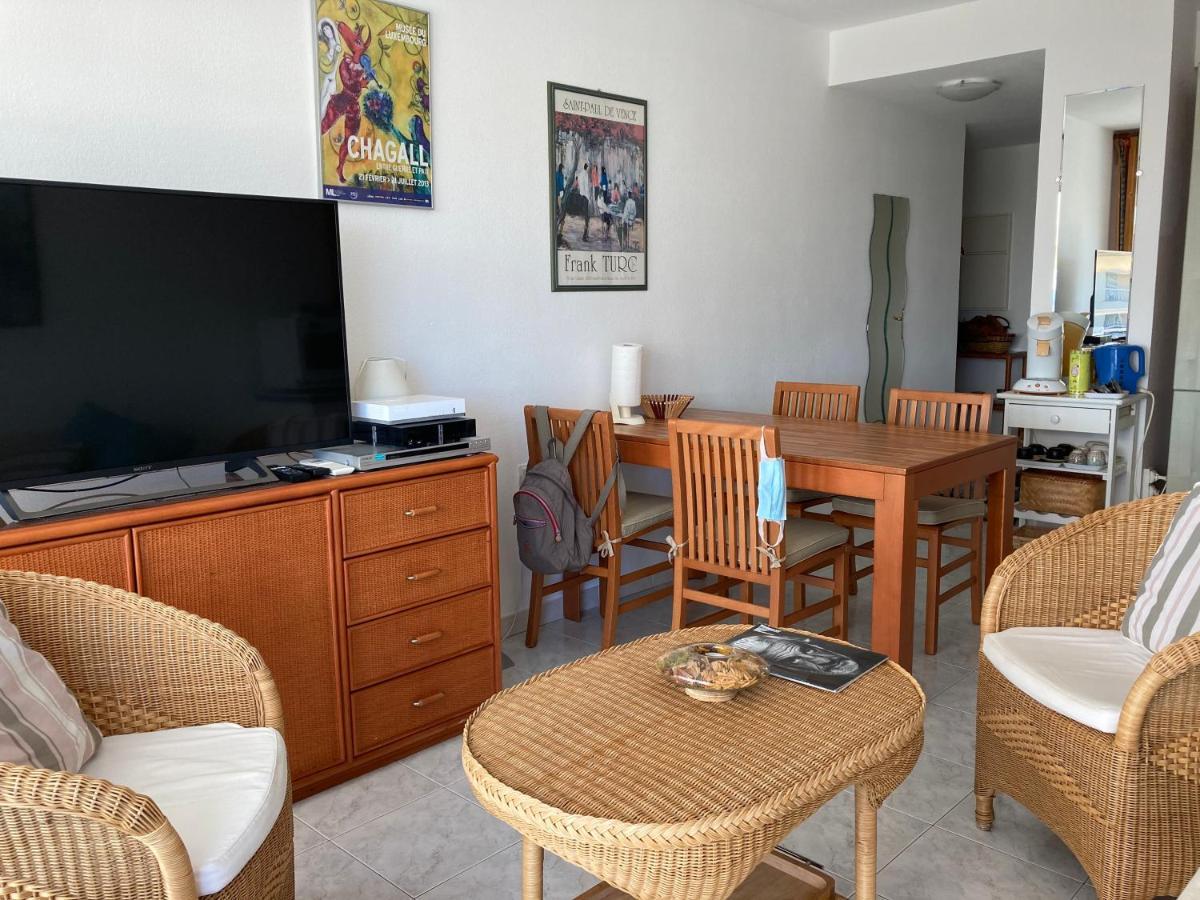 Résidence avec piscine, plage à 100 m, Cannes et Juan les Pins à 5 min, WiFi Golfe-Juan Extérieur photo